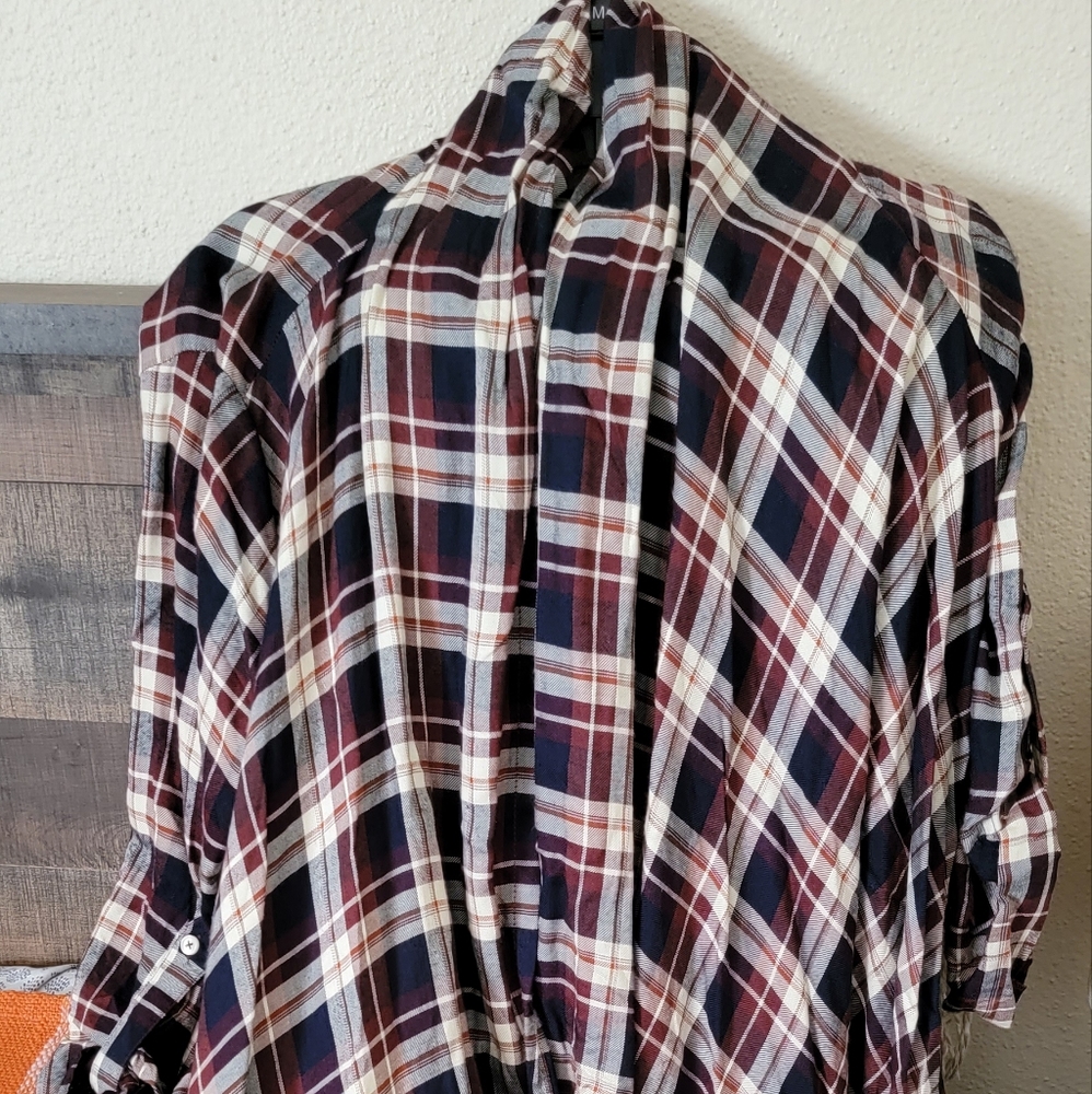 Altar'd plaid cardigan